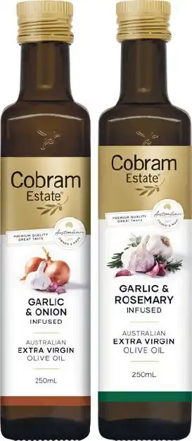 Woolworths Cobram estate olive oil infused 250ml offer