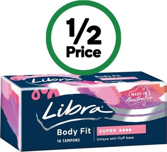 Woolworths Libra tampons pk 16~ offer