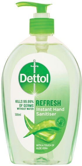 Woolworths Dettol instant hand sanitiser 500ml offer