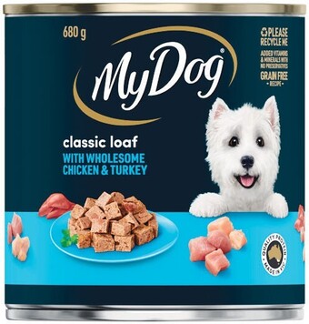 Woolworths My dog wet dog food 680g offer