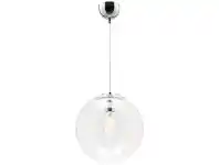 LivingStyles Toledo Glass Ball Pendant Light, 30cm offer