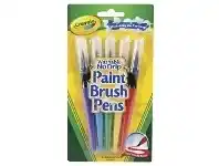 Officeworks Crayola Paintbrush Pens 5 Pack offer