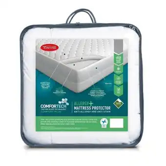 Spotlight 30% off tontine comfortech allergy plus mattress protector offer