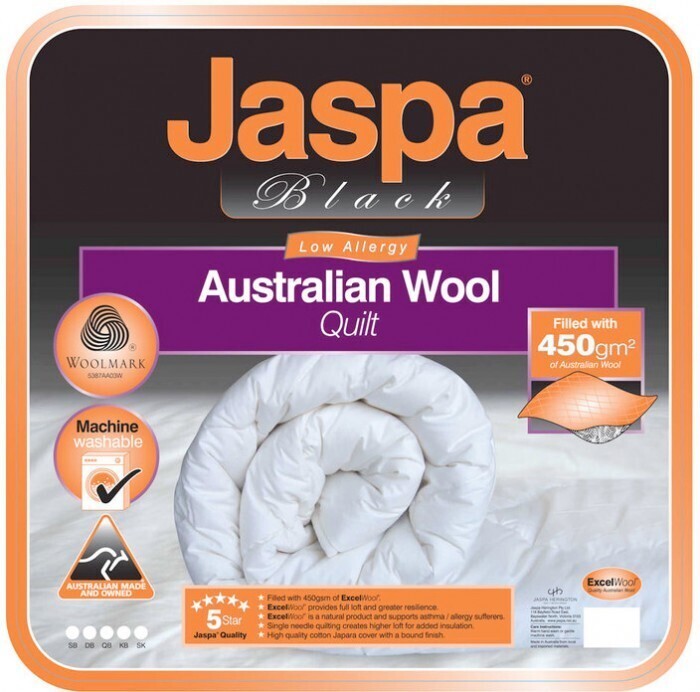 40 off jaspa australian wool quilt offer at Spotlight
