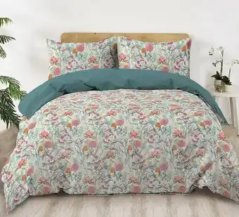 Emerald hill native quilt cover set