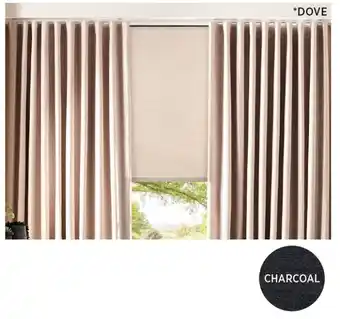 Spotlight 40% off luxe s fold blockout curtains offer