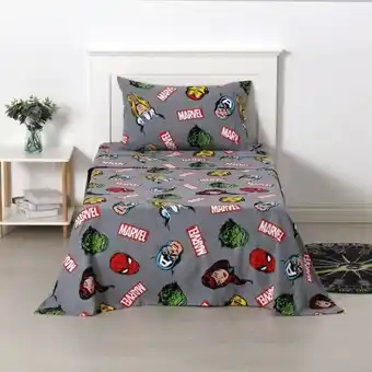 Spotlight 50% off marvel flannelette sheet set offer