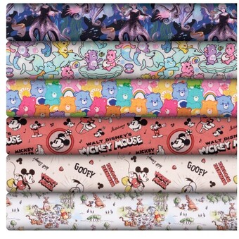 Spotlight All licensed fabrics offer