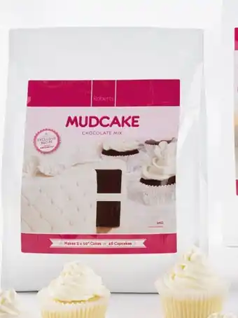 20% off roberts mud cake mix 2kg