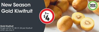 Coles Gold Kiwifruit offer