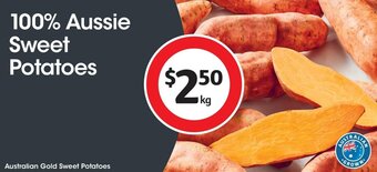 Coles Australian Gold Sweet Potatoes offer
