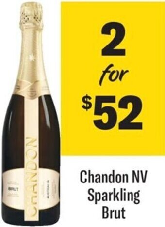 Coles Chandon NV Sparkling Brut offer