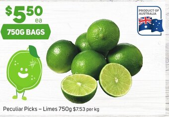 Foodland Peculiar Picks - Limes 750g offer