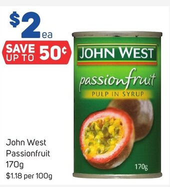 Foodland John West Passionfruit 170g offer