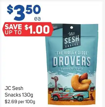 JC Sesh Snacks 130g