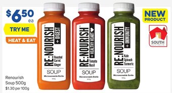 Foodland Renourish Soup 500g offer