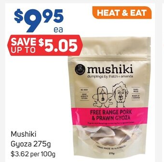 Foodland Mushiki Gyoza 275g offer