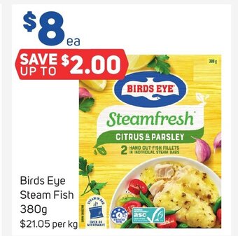 Foodland Birds Eye Steam Fish 380g offer