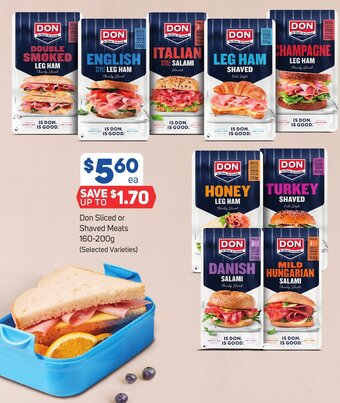 Foodland Don Sliced or Shaved Meats 160-200g offer
