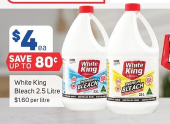 Foodland White King Bleach 2.5 Litre offer