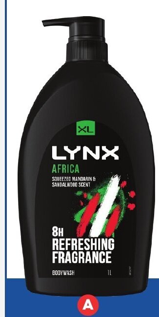 Foodland Lynx Body Wash 1 Litre offer