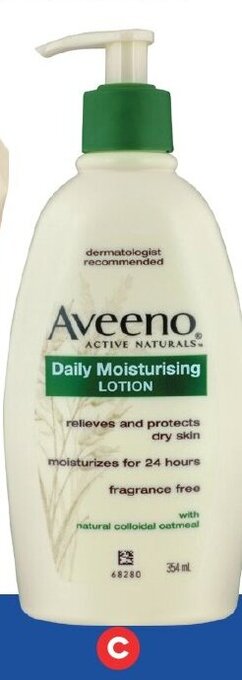Foodland Aveeno Daily Moisturising Lotion 354ml offer