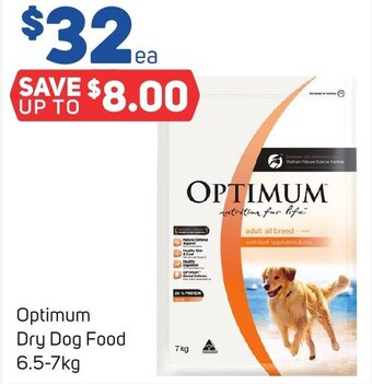 Foodland Optimum Dry Dog Food 6.5-7kg offer