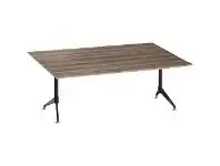 Officeworks Stilford Professional Meeting Room Table 1800 x 1200mm Walnut offer