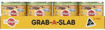 BIG W Pedigree 5 meats puppy food 12 x 700g offer
