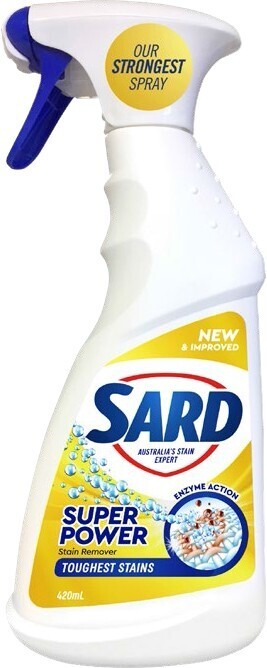BIG W Sard super power stain remover spray 420ml offer