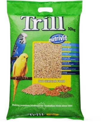 BIG W Trill budgerigar food 10kg offer