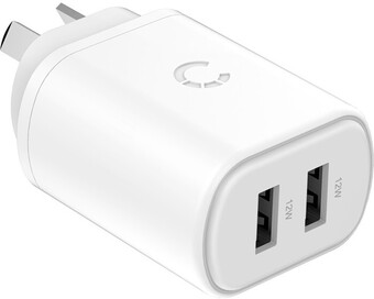 BIG W Cygnett 12w dual usb-a wall charger offer