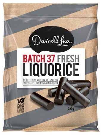 BIG W Darrell lea batch 37 liquorice 260g offer