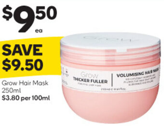Woolworths Grow Hair Mask 250ml offer