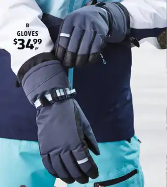 ALDI B Adult's Premium Ski Gloves offer