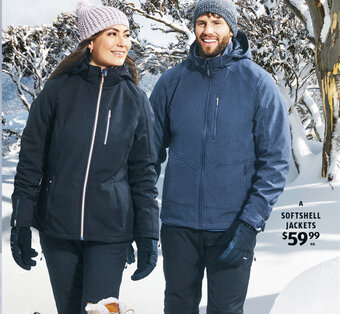 Aldi soft shell jacket sale