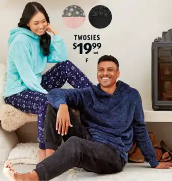 ALDI F Adult's Ski Fleece Twosies Set offer