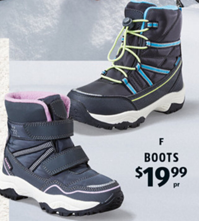 F Children's Thermoboots offer at ALDI