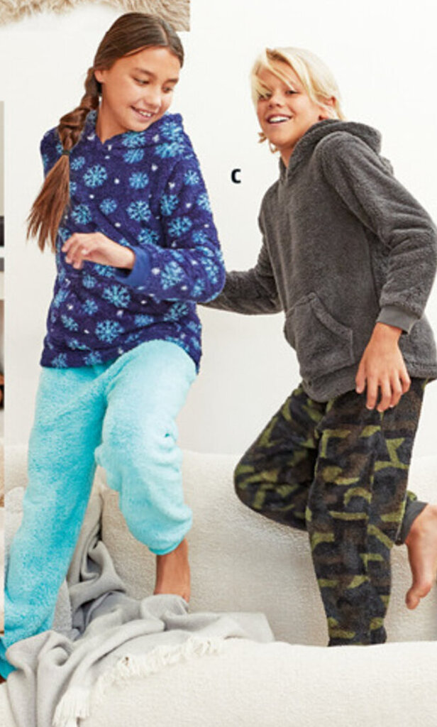C Children's Ski Fleece Twosies Set offer at ALDI