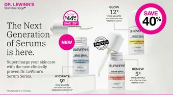 DR. LEWINN'S Skincare range