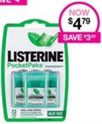 Priceline LISTERINE PocketPaks offer