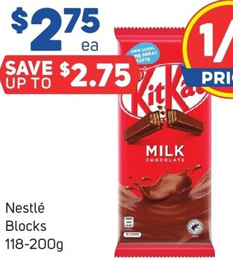 Foodland Nestlé Blocks 118-200g offer