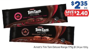 Foodland Arnott's Tim Tam Deluxe Range 175g offer