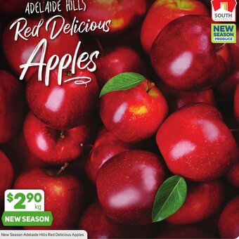 Foodland New Season Adelaide Hills Red Delicious Apples offer