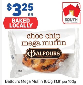 Foodland Balfours Mega Muffin 180g offer