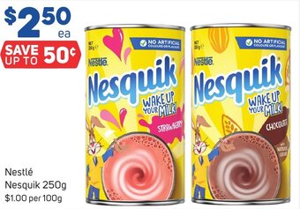 Foodland Nestlé Nesquik 250g offer