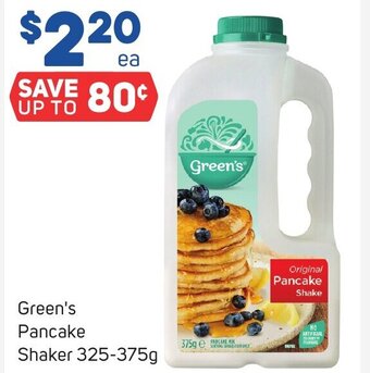 Foodland Green's Pancake Shaker 325-375g offer