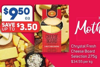 Foodland Chrystal Fresh Cheese Board Selection 275g offer
