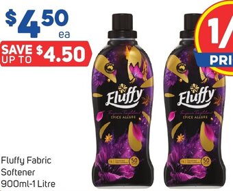 Foodland Fluffy Fabric Softener 900ml-1 Litre offer