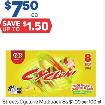 Streets Cyclone Multipack 8s